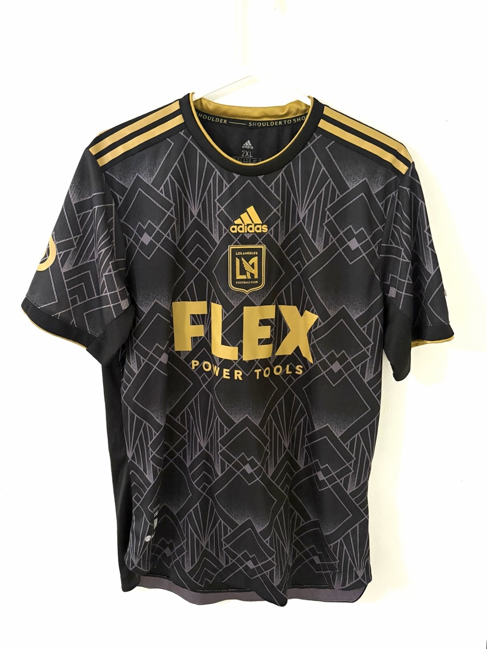 Adidas 2023 LAFC Los Angeles FC Carlos Vela Home Kit/Jersey, Size: XXL